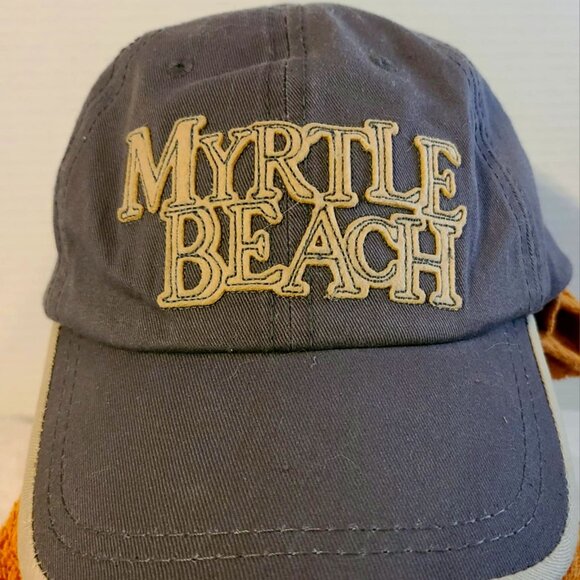 Myrtle Beach South Carolina Souvenir SnapBack Hat baseball Cap Strand Headwear - Picture 1 of 8